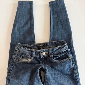 Southpole Women's Blue and Navy Jeans